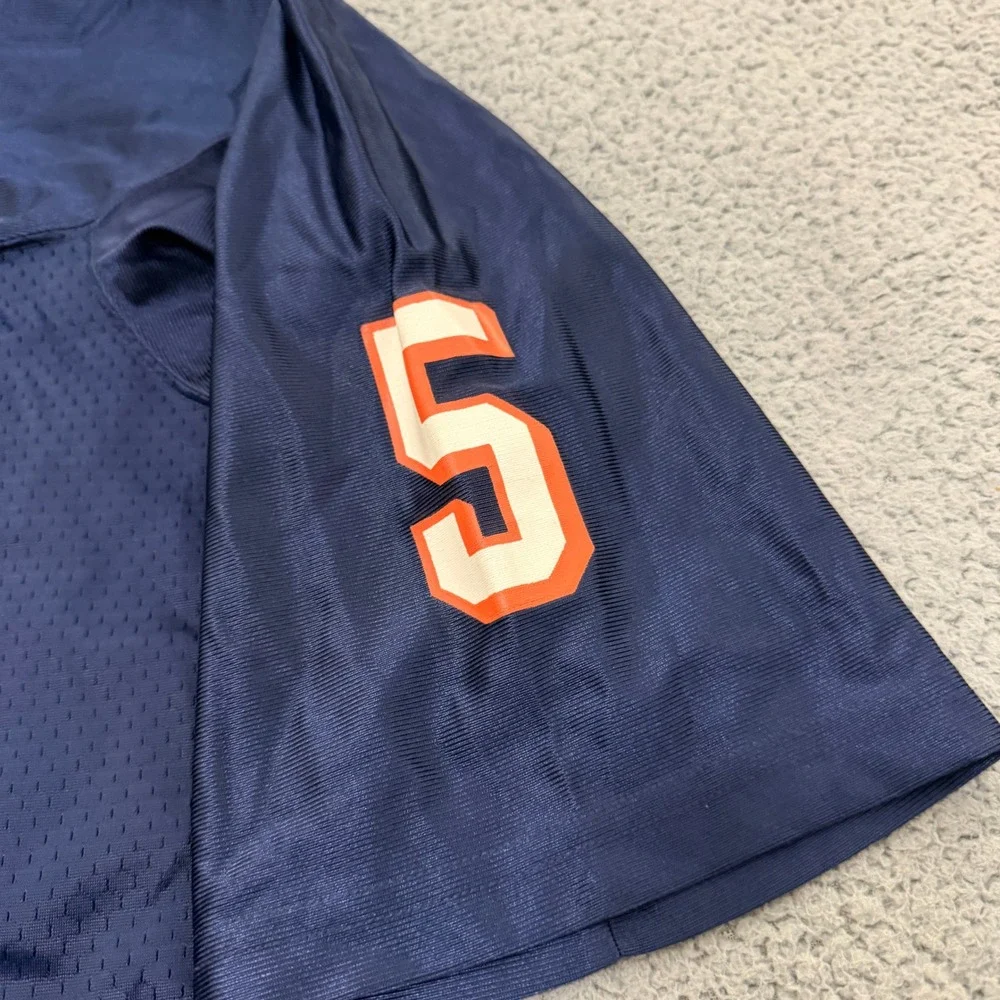 Vintage Nike Syracuse Jersey XL #5 USA Made McNabb Blue Orange